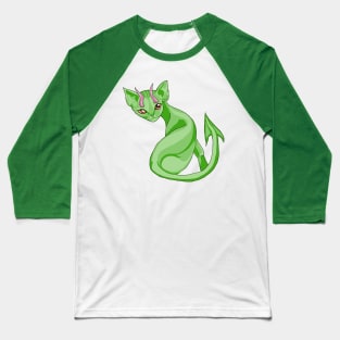 Imp Kitten Baseball T-Shirt